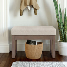 Load image into Gallery viewer, Milltown - Upholstered Ottoman Bench