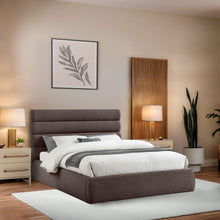 Load image into Gallery viewer, Adam - Linen Fabric Bed With 52" Headboard