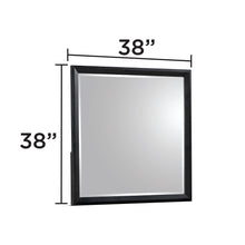 Load image into Gallery viewer, Houston - Bedroom Mirror - Walnut