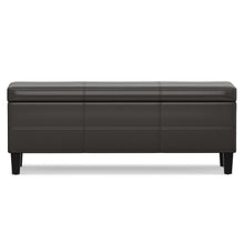 Load image into Gallery viewer, Afton - Large Storage Ottoman Bench