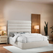 Load image into Gallery viewer, Adam - Linen Fabric Bed With 70.5" Headboard