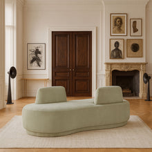 Load image into Gallery viewer, Argyle - Chenille Fabric Chaise / Loveseat