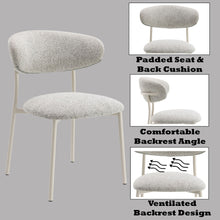 Load image into Gallery viewer, Kalam - Fabric Side Chair (Set of 2) - Light Gray