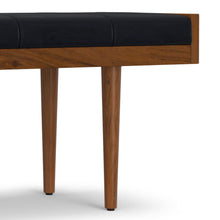 Load image into Gallery viewer, Anya - Ottoman Bench - Black