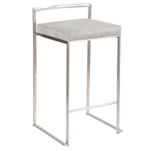 Load image into Gallery viewer, Fuji - Contemporary Elegant Stackable Counter Stool Set