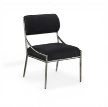 Load image into Gallery viewer, Bastille - Upholstered Dining Side Chair (Set of 2) - Silver Frame