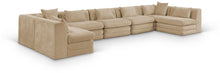 Load image into Gallery viewer, Stellar - 7 Piece Chenille Fabric Upholstered Modular Sectional
