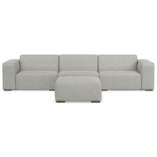 Load image into Gallery viewer, Rex - Handcrafted Sectional Sofa And Ottoman