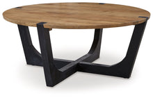 Load image into Gallery viewer, Hanneforth - Round Cocktail Table - Brown