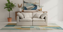 Load image into Gallery viewer, Indulge - Linen 2 Seat Modular Sofa