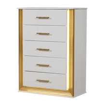 Load image into Gallery viewer, Obsession - 5 Drawer Chest - White