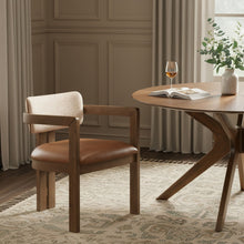 Load image into Gallery viewer, Ravina - Upholstered Dining Chair With Stained Brown Base (Set of 2)