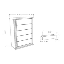 Load image into Gallery viewer, Moon - Smooth Chest With LED - White