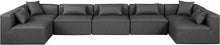 Load image into Gallery viewer, Cube - 7 Piece Modular U-Shaped Sectional