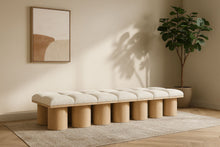 Load image into Gallery viewer, Pavilion - 14 Piece Modular Bench With Natural Base