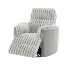 Load image into Gallery viewer, Emee - Corduroy Glider Recliner With Swivel - Gray