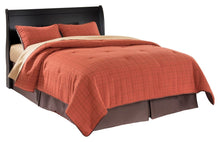 Load image into Gallery viewer, Huey Vineyard - Queen Sleigh Headboard - Black