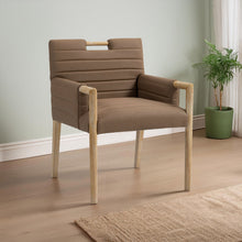Load image into Gallery viewer, Aimee - Dining Arm Chair - Light Brown Legs
