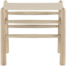 Load image into Gallery viewer, Santos - Faux Leather Upholstered Bench - Natural Frame