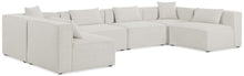 Load image into Gallery viewer, Cube - Linen 6 Piece Modular Armless Sectional