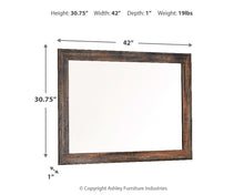Load image into Gallery viewer, Drystan - Bedroom Mirror - Brown / Beige