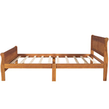 Load image into Gallery viewer, Platform Bed Frame Mattress Foundation Sleigh Bed With Headboard / Footboard / Wood Slat Suppor