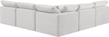 Load image into Gallery viewer, Indulge - Velvet 5 Piece Modular Corner Armless Sectional