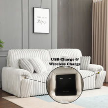 Load image into Gallery viewer, Jaya - Power Motion Sofa With Sleeper & USB Port - Mondo Gray