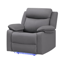 Load image into Gallery viewer, Blanche - Glider Recliner With LED, Pillow Top Arms