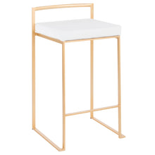 Load image into Gallery viewer, Fuji - Contemporary / Glam Design Counter Stool (Set of 2)