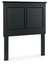Load image into Gallery viewer, Lanolee - Twin Panel Headboard - Black