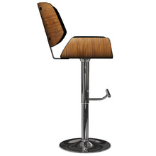 Load image into Gallery viewer, Dixie - Adjustable Swivel Bar Stool - Black