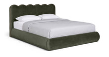 Load image into Gallery viewer, Tempo - Velvet Upholstered Bed