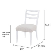Load image into Gallery viewer, Ladderback Side Dining Chair (Set of 2)