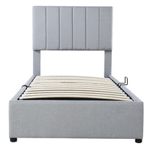 Load image into Gallery viewer, Upholstered Platform Bed With A Hydraulic Storage System