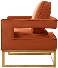 Load image into Gallery viewer, Noah - Accent Chair with Gold Legs