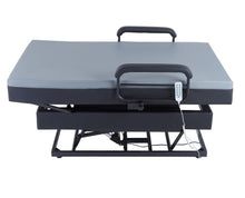 Load image into Gallery viewer, EZY Out II - Twin Hi-Lo Adjustable Bed With Mattress - Gray / Black