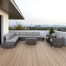 Load image into Gallery viewer, Stylish Entertainment Sectional Set, Outdoor Living