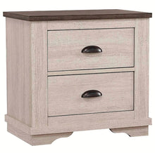 Load image into Gallery viewer, Crown Mark Furniture Coralee 2 Drawer Nightstand in White image