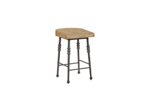 Load image into Gallery viewer, Tarrington - Counter Height Saddle Stool (Set of 2) - Cashew