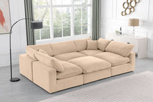 Load image into Gallery viewer, Comfy - 6 Piece Velvet Sectional