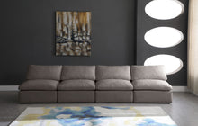 Load image into Gallery viewer, Plush - Modular Armless 4 Seat Sofa