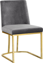 Load image into Gallery viewer, Heidi - Dining Chair with Gold Legs (Set of 2)