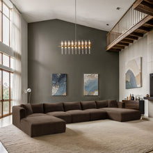 Load image into Gallery viewer, Shaggy - 6 Piece Modular Sectional With Chaise And Ottoman