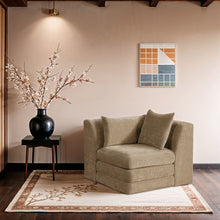 Load image into Gallery viewer, Stellar - Chenille Fabric Upholstered Modular Corner Chair