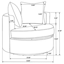 Load image into Gallery viewer, Debbie Swivel Accent Chair
