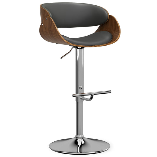 Amery - Mid Century Modern Adjustable Swivel Bar Stool - Ego Home Furniture