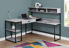 Load image into Gallery viewer, Computer Desk, Home Office, Corner, Storage Drawers, L Shape, Laptop, Contemporary & Modern