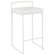 Load image into Gallery viewer, Fuji - Simple Elegance, Contemporary Stackable Counter Stool