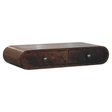 Load image into Gallery viewer, Wall Mounted Console Table - Walnut